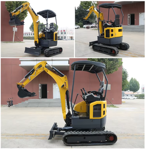 Nueva Miniexcavadora Hidráulica de Orugas, Pequeña Excavadora, Equipo de Movimiento de Tierras para Granjas - Product Image 3