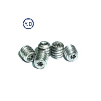 Manufacturing Factory Production: Customized American Standard Tooth # 8-32P Stainless Steel plum Blossom Set Screw