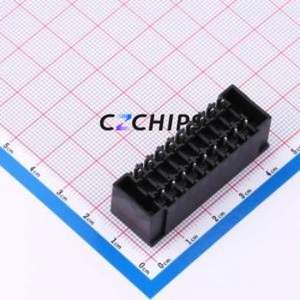 DB2EVHBM-3.81-2*9P-BK Plug-in Terminal Block Through hole,P=3.81mm Board-to-Board / Socket - Closed Screw Fixing 2x9P 3.81mm - Product Image 2