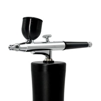 Vinnie venta al por mayor portátil USB inalámbrico recargable agua Ombre Nail Art polvo pistola aerógrafo compresor aerógrafo pistola pulverizadora