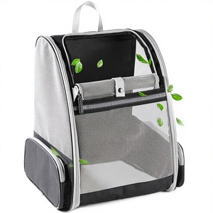 <span class=keywords><strong>Sac</strong></span> à <span class=keywords><strong>dos</strong></span> de <span class=keywords><strong>transport</strong></span> pour animaux de compagnie OEM Hiking Traveler Bubble, pour chats et chiens, approuvé par les compagnies <span class=keywords><strong>a</strong></span>ériennes, respirant, fermeture éclair, motif rayé - Product Image 2