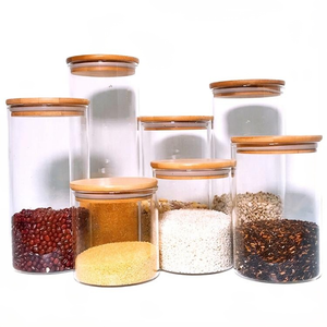 Frasco de Vidrio de Boca Ancha de Alta Calidad para Especias, Botella de Vidrio para Azafrán con Tapa de Corcho, Botella de Almacenamiento Multifuncional de Alto Contenido de Boro - Product Image 1