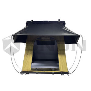 Nouvelle tendance personnalisable en aluminium Triangle voiture tente de toit en gros <span class=keywords><strong>Camping</strong></span> en plein air étanche à la pluie à clapet tente de toit - Product Image 2