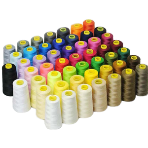 <span class=keywords><strong>Fil</strong></span> à coudre 100 % polyester haute ténacité teint en usine 40s/2 5000 mètres, plusieurs couleurs, pour machine à coudre et vêtements - Product Image 4