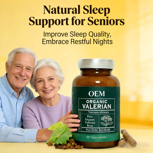 OEM Biologische Valeriaanwortel <span class=keywords><strong>Capsules</strong></span> 60 Veganistische <span class=keywords><strong>Capsules</strong></span> Kruiden Voedingssupplement Slaapondersteuning Voor Volwassenen - Product Image 4