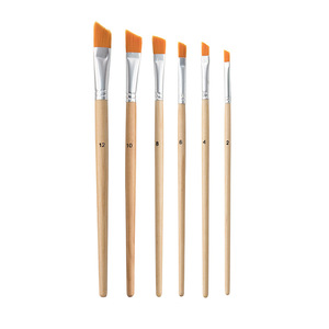 BOMEIJIA Set di 6 <span class=keywords><strong>Pennelli</strong></span> Artistici <span class=keywords><strong>Pennelli</strong></span> per Acquerello Rotondi a Punta in Nylon per <span class=keywords><strong>Pittura</strong></span> a <span class=keywords><strong>Olio</strong></span> - Product Image 5
