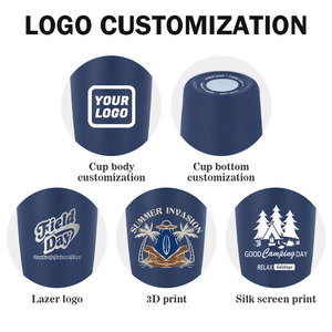 Gobelet de voyage <span class=keywords><strong>isotherme</strong></span> à double paroi en acier inoxydable avec revêtement en poudre de 10 oz, logo personnalisé, tasses à café pour voiture, <span class=keywords><strong>mug</strong></span> - Product Image 4