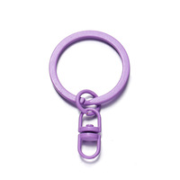 Promotion : Crochets et anneaux pivotants de 30 mm pour peinture avec chaîne, style en vrac
