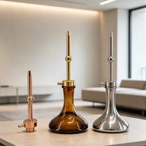 Cachimbas Portátiles Ecológicas de Lujo con Acabado de Espejo, <span class=keywords><strong>Shisha</strong></span>/Wasserpfeife de Aluminio, Dispositivo para <span class=keywords><strong>Tabaco</strong></span> en Caja de Regalo - Product Image 6