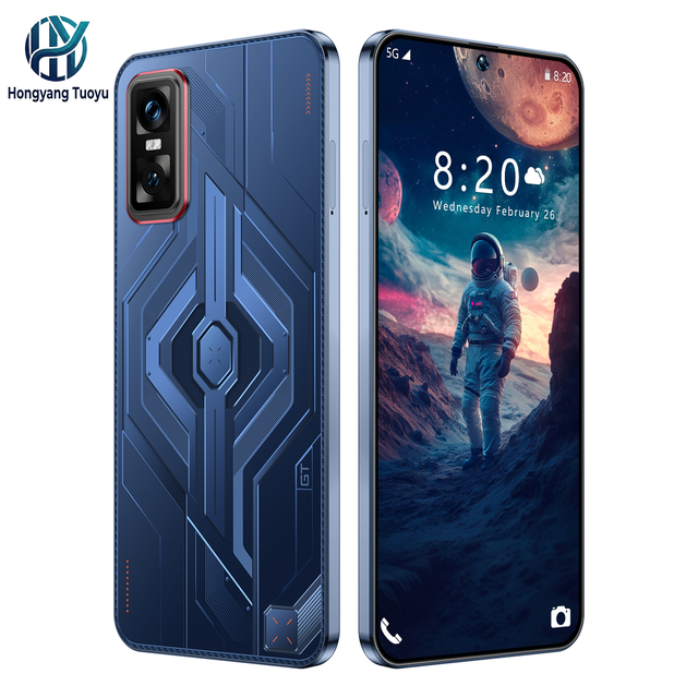 GT30 16G+1TB 5g Android Smartphone 7.3 Inch Android16 2026 Latest  Gaming Mobile Phone LTE Cellular Smartphone FCC Certified