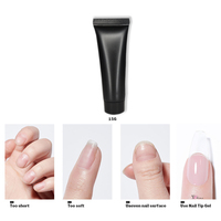 Hot Popular Durable Tube Solide Colle Gel 30ML Clair Ongles Conseils Colle Gel Vernis À Ongles pour Nail Press sur OEM Private Label