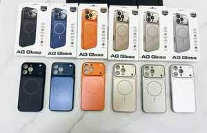 AG Máy ảnh ống kính phim bảo vệ funda Frosted màu gốc từ trường hợp điện thoại cho <span class=keywords><strong>Iphone</strong></span> 17 Pro Max không khí 16 15 - Product Image 3