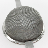 Tamis à thé en acier inoxydable à double maille fine japonaise pour poudre de matcha, passoire à thé et à cuisine, poignée texturée martelée, tamis à matcha