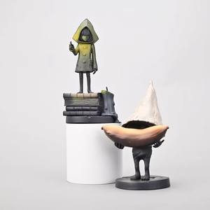 Figura de PVC de Little Nightmares Six Nome, Modelo Coleccionable de Anime, Decoración, Impermeable Amarillo, Pose de Pie, Regalo - Product Image 2