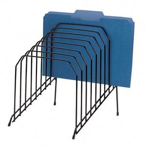Metal Wire Large Incline <b>File</b> Sorter 8 Compartment Desktop <b>File</b> Sorter <b>Organizer</b> - Product Image 1