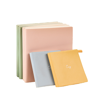 Kajie's New A3 Funda de cuero Notebook Square Diario de tapa dura con caja de regalo simple Set <span class=keywords><strong>Libro</strong></span> en blanco portátil Cross-Border - Product Image 6