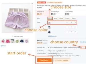 Shorts de Verano para Niña con Bolsillo, Pantalones Cortos de Moda para Niños de 1 a 8 Años - Product Image 6