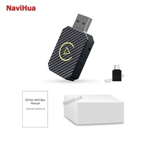 NaviHua Wireless Carplay AI Box Android Auto Multimedia Smart Wireless <b>Adapter</b> Upgrade iPhone IOS <b>Plug</b> and Play <b>USB</b> Type C - Product Image 4