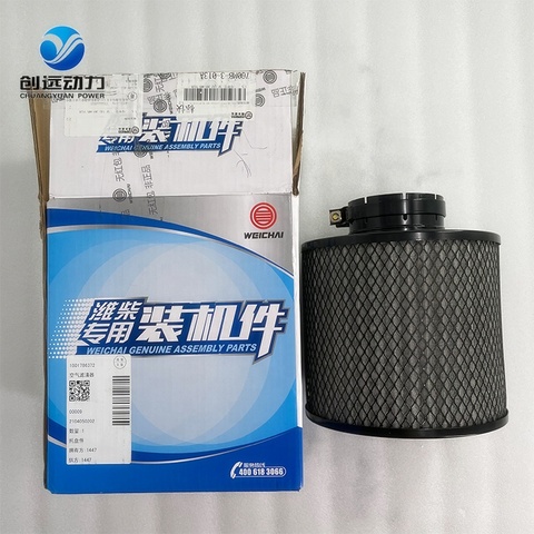 CYPOWER Shandong Weichai Power WD10 WP12 WP13 Diesel Engine 1001786372 Air Filter for Marine Boat Ship