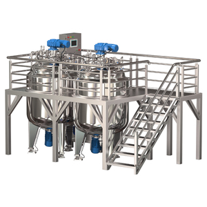 Équipement de formulation de soins de la peau et des cheveux de luxe, conforme aux normes GMP, homogénéisation sous vide pour crèmes et lotions - Product Image 2