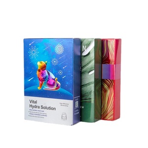 Empaquetado de productos médicos cosméticos ecológicos barra de jabón hecha a mano máscara facial caja de cartón hecha de papel cuidado de la piel cuidado de la salud - Product Image 6