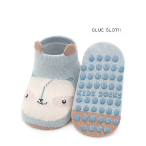 تخفيضات كبيرة على جوارب رياضية لطيفة تسمح بالتهوية على شكل حيوان مريح ومضاد للانزلاق ومقبض دوت للأطفال الصغار - Product Image 4