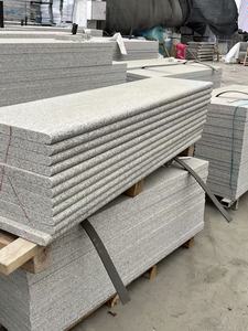 Marches d'escalier en granit gris clair G602 Padang populaire, marches polies en pierre naturelle gris sésame pour la construction au Moyen-Orient - Product Image 4
