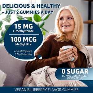Vitadiscovery l-methylfolate 15mg Methyl B12 Gummies Vitamin tổng hợp hấp thụ cao Hỗ trợ nhận thức Gen mthfr phụ nữ mang thai - Product Image 6