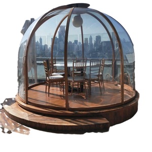 Tente dôme T&C, tente rigide de luxe pour 4-5 personnes, pavillon extérieur pour café ou autre usage - Product Image 3