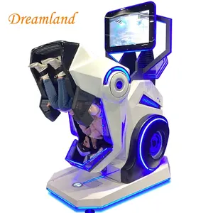 Dreamland מפעל מחיר VR שעשועים רוכב אינטראקטיבי ירי מכונה 9D VR סימולטור טיסה VR למכירה