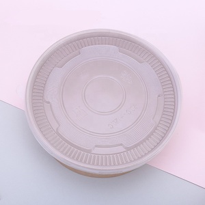 ชามสลัดกระดาษคราฟท์ทรงสี่เหลี่ยมลายขนมปังขนมพิมพ์ลายนูนอเนกประสงค์รวมถึงพิซซ่าน้ำตาล - Product Image 3