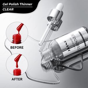 JTING Una gota para una botella, diluyente de esmalte de gel transparente de 30G, pegamento para mezclar, esmalte de uñas en gel, suministros profesionales para uñas OEM para salón - Product Image 1