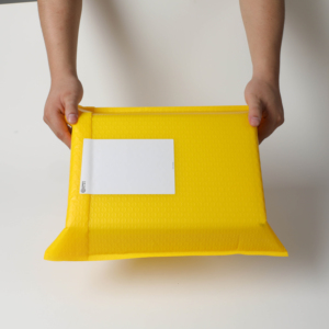 Bolsas de Correo Térmicas Amarillas con Logotipo Personalizado, Bolsas de Embalaje Impermeables para Envíos Refrigerados, para Servicios de Entrega - Product Image 2