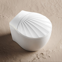 Nouvelle Offre Spéciale : Toilette Intelligente Monobloc avec Capteur de Tête de Pied Automatique et Chasse d'Eau Intégrée
