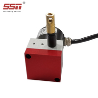 Sensor posisi linier Temposonic dengan jangkauan pengukuran 600mm untuk mesin pengujian silinder