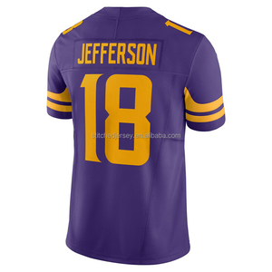 Maillot de football cousu pour hommes 2026 S-3XL J.J. McCarthy Justin Jefferson Dallas Turner - Product Image 4