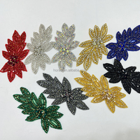 W208 fait à la main mode perle strass patchs coudre vêtements appliques pour femmes Denim plastique dentelle vêtements accessoires