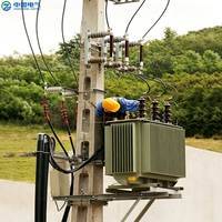 Fabrika Çıkışlı Üç Yağlı Trafo 400V 20/22/33kV 500-630kVA S22 Yüksek Verimli Üç Sargılı ONAN/ONAF Soğutmalı