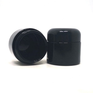 Frascos de Vidrio con Boca Ancha y Protección UV, de 5ml-500ml, Color Negro Violeta, con Tapa de Plástico, para Uso Cosmético - Product Image 3