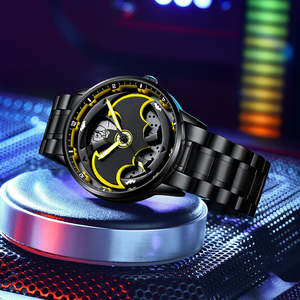 Montre à quartz pour homme avec 360° de rotation °   Montre-bracelet de luxe à rotation, style anime, luminescente, pour homme - Product Image 6