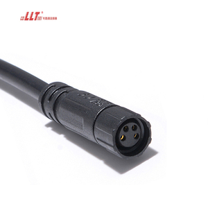 Llt 4pin M8 nhỏ dây nối nhà máy giá bán buôn hàng không dẫn ánh sáng cáp kết nối - Product Image 3