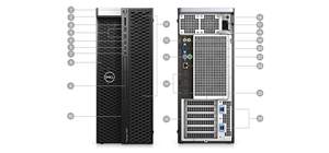 Dell Precisie T5820 Werkstation Met Intel Xeon W-2223 8G 256G <span class=keywords><strong>M</strong></span>.2 425W Desktops Werkstation - Product Image 3