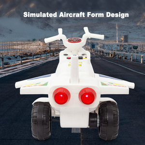 Vente en gros de petites voitures en forme d'<span class=keywords><strong>avion</strong></span> pour enfants moto électrique à prix départ usine - Product Image 4