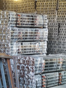 Étais de soutènement robustes en béton, étais de chantier Acrow, bases de vérin, étais en acier réglables pour le soutien des poutres - Product Image 4