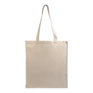 Borsa shopper in cotone con soffietto 280g personalizzabile per merchandising - Product Image 2