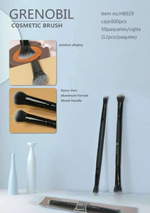 Set di Pennelli per Trucco PZ X 600, Pennelli Doppia Punta per Ombretto - Product Image 3