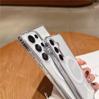 Étuis de téléphone portable magnétiques sans fil en TPU + acrylique, élégants et simples, pour REDMI NOTE 15PRO PLUS 5G/NOTE 15 PRO 4G