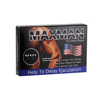 Lingettes retardantes pour hommes – Efficaces, sans effets secondaires, pour une durée prolongée – Produit sexuel pour retarder l'éjaculation, augmenter l'endurance et la dureté.