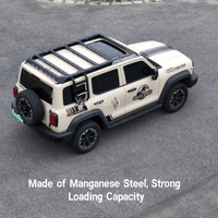 GWM Tank 300 Auto-Dachträger aus Manganstahl & Aluminium 100kg+ Tragfähigkeit Einfache Installation Ohne Beschädigung
