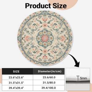 Image personnalisée tapis en polyester de haute qualité fait à la main bordure blanche douce grand pour chambre à coucher moderne classique haut fait à la main rectangle abstrait - Product Image 3